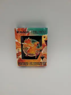 MTG Final Fantasy Chocobo Race Mini Poster & Pin Badge Set Prize New Japan 2025 - Image 2