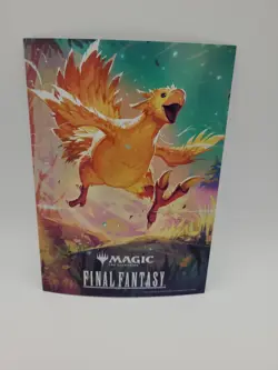 MTG Final Fantasy Chocobo Race Mini Poster & Pin Badge Set Prize New Japan 2025 - Image 3
