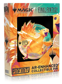 MTG Final Fantasy Chocobo Race Mini Poster & Pin Badge Set Prize New Japan 2025 - Image 3