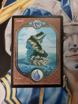 Island MTG Unglued Common Land Lightly Played x1 CD3 - Image 2