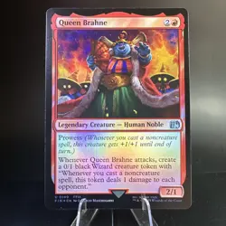 MTG Magic The Gathering Queen Brahne Foil FIN Final Fantasy Commander - Image 1