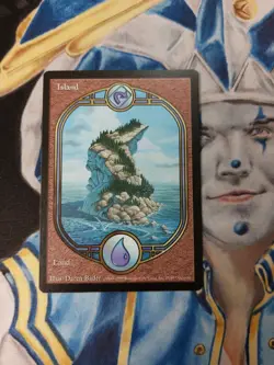 Island MTG Unglued Common Land Lightly Played x1 CD1 - Image 2
