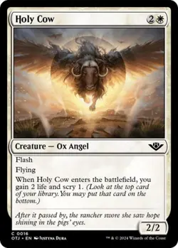 Holy Cow - Near Mint MTG Outlaws of Thunder Junction - Image 1