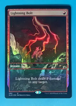 Mtg Secret Lair Lightning Bolt (084) Foil - Image 1