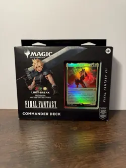 Magic: The Gathering Final Fantasy X Commander Deck Limit Break Cloud MTG FF - Image 1