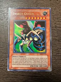 Yugioh! - Insect Queen - DB2-EN123 - Ultra Rare - Unlimited Edition - LP - Image 1