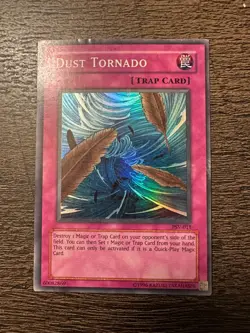 Dust Tornado - PSV-011 - YuGiOh! Pharaoh's Servant - Super Rare - HP - Image 1