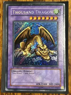 Thousand Dragon 1st edition MRD-143 Yugioh Asian English - Secret Rare - Image 1