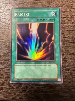 Yugioh Raigeki LOB-053 Super - VLP - Image 1