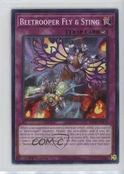 Beetrooper Fly & Sting 1st Ed. YuGiOh Tin of the Pharaoh's Gods #MP22-EN179 1at2 - Image 1