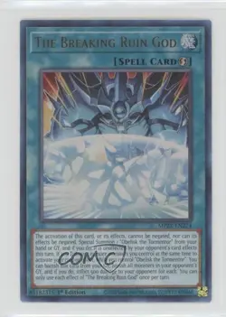 The Breaking Ruin God 1st Ed. YuGiOh Tin of the Pharaoh's s #MP22-EN274 7ba - Image 1