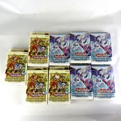 Lot of 9! YUGIOH SPIRIT CHARMERS/FREEZING CHAINS STRUCTURE DECKS Sealed NEW - Image 1