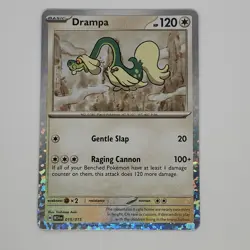 Drampa - 2025 McDonalds Happy Meal Pokemon Dragon Discovery Card 015/015 - Image 1
