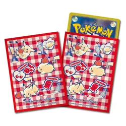 Pikachu Heart Red version Individual Card Sleeve Pokemon Center Japan Exclusive - Image 2