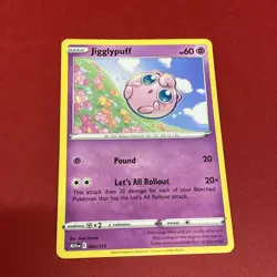 Jigglypuff - 2025 McDonalds Happy Meal Pokemon Dragon Discovery Card 004/015 - Image 1