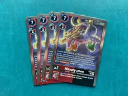 Hisyaryumon BT20-015 Playset Special Booster 2.5 Digimon Card Game x4 - Image 1