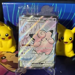 Lillie's Clefairy Ex SVP195 Pearl Black Star Promo Pokemon TCG Card NM Sealed - Image 1