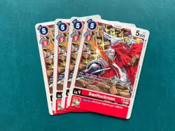 BaoHuckmon BT20-013 Playset Special Booster 2.5 Digimon Card Game x4 - Image 1
