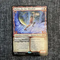 Kellan,the Fae-Blooded/Birthright Boon #291 Wilds of Eldraine MTG Showcase LP - Image 1