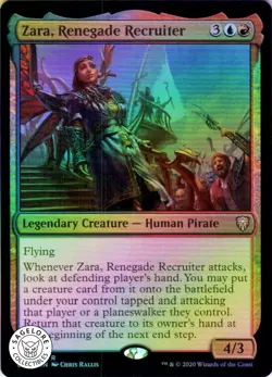 MTG Zara, Renegade Recruiter (294) | NM Foil | Commander Legends (CMR) - Image 1
