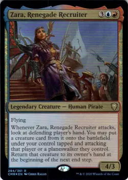 MTG Zara, Renegade Recruiter (294) | NM Foil | Commander Legends (CMR) - Image 2