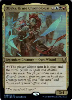 MTG Obeka, Brute Chronologist (289) | NM Foil | Commander Legends (CMR) - Image 2