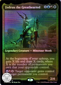 MTG Zedruu the Greathearted (Etched) (543) | NM Foil | Commander Legends (CMR) - Image 1