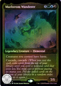 MTG Maelstrom Wanderer (Foil Etched) (526) | NM Foil | Commander Legends (CMR) - Image 1