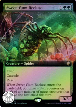 MTG Sweet-Gum Recluse (Extended Art) (685) | NM Foil | Commander Legends (CMR) - Image 1
