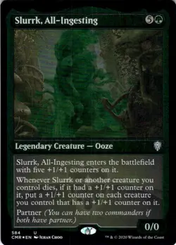 MTG Slurrk, All-Ingesting (Etched) (584) | NM Foil | Commander Legends (CMR) - Image 2