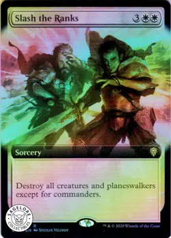 MTG Slash the Ranks (Extended Art) (625) | NM Foil | Commander Legends (CMR) - Image 1