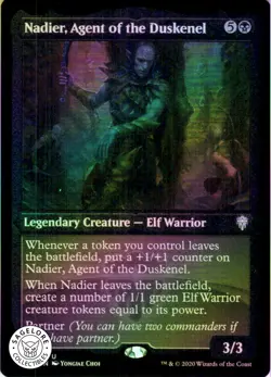 MTG Nadier, Agent of the Duskenel (Etched) (567) | NM Foil | Commander Legends - Image 1