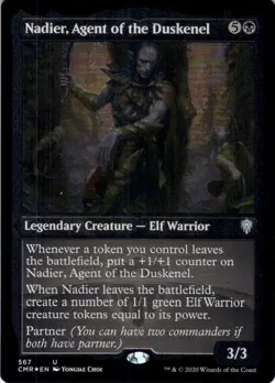 MTG Nadier, Agent of the Duskenel (Etched) (567) | NM Foil | Commander Legends - Image 2