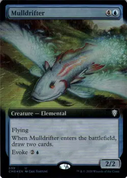 MTG Mulldrifter (Extended Art) (639) | NM Foil | Commander Legends (CMR) - Image 2