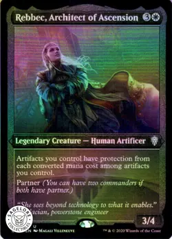 MTG Rebbec, Architect of Ascension (Etched) (554) | NM Foil | Commander Legends - Image 1