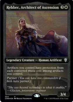 MTG Rebbec, Architect of Ascension (Etched) (554) | NM Foil | Commander Legends - Image 2