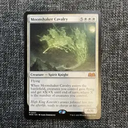 Moonshaker Cavalry #21 Wilds of Eldraine MTG LP - Image 1