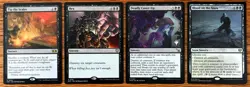 MTG MONO-BLACK BOARD WIPE EDH LOT - Deadly Cover-Up, Blood on the Snow, Hex... - Image 1
