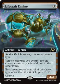 Foil - Lifecraft Engine (Extended Art) - 423 / NM / English MTG - Image 1