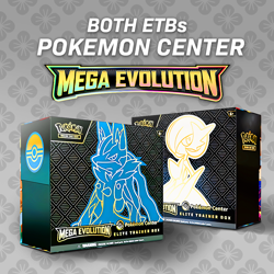 Presale | Pokemon Center Mega Evolution ETBs - Mega Lucario & Mega Gardevoir - Image 1