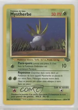 Oddish French Pokemon Jungle #58 1999 0u3 - Image 1