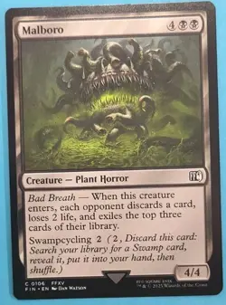 Malboro x4 NM Final Fantasy MTG Magic The Gathering 4x - Image 1