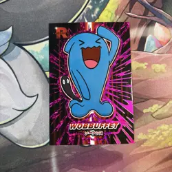 Wobbuffet - Purple Holo Box Hit - Team Rocket Database - Pokemon - Image 1