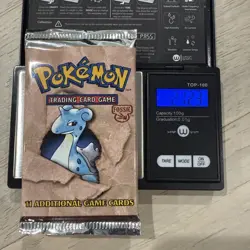 Wizards of The Coast Pokemon Fossil Booster Pack HEAVY 21.23g - Image 1