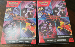 Pokemon Scarlet & Violet Destined Rivals Booster Bundle New Sealed LOT OF 2 - Image 1