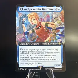 Rikku, Resourceful Guardian Extended Art Foil Commander Final Fantasy MTG 0145 - Image 1
