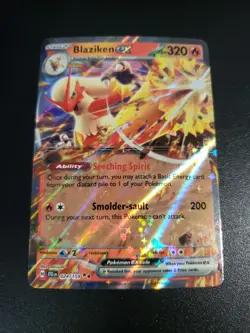 Blaziken ex 024/159 NM Sv09 Journey Together Holo Pokemon TCG - Image 1
