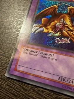 Thousand Dragon Secret Rare European English MRD-E143 Moderate Play Yugioh - Image 2