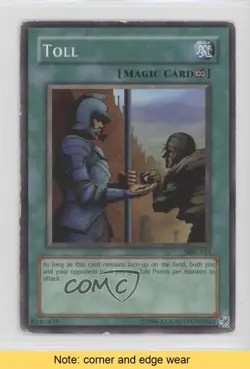 Toll Unlimited YuGiOh Magic Ruler Booster #MRL-034 2002 READ 00gy - Image 1