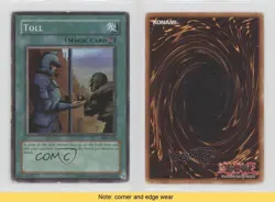 Toll Unlimited YuGiOh Magic Ruler Booster #MRL-034 2002 READ 00gy - Image 3
